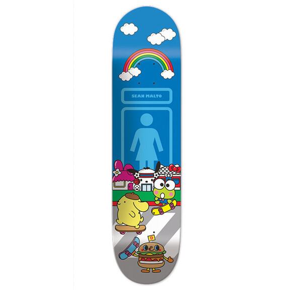 Sean Malto Girl Mike Mo Capaldi Hello Sanrio Skateboard Deck 8.12